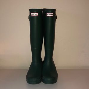 Green Hunter Tall Rainboots